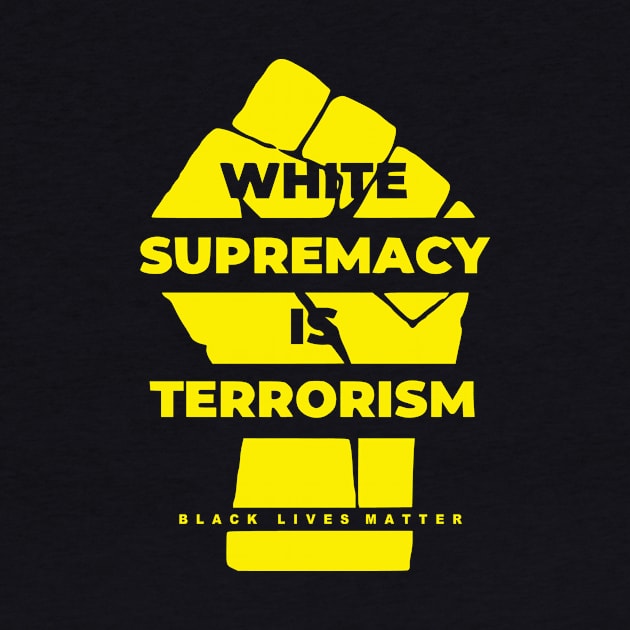 Black Lives Matter (yellow) by JordyShop